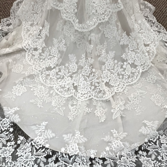 Casablanca Bridal Gown Iris 2244 Size 14 Champagne/Ivory/Silver - Picture 8 of 12